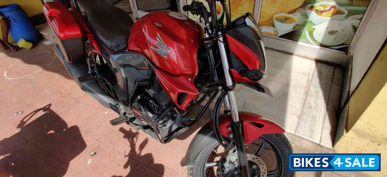 Red/ Black Honda CB Trigger