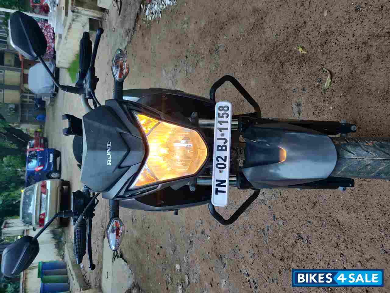 Orange And Black Honda CB Hornet 160R