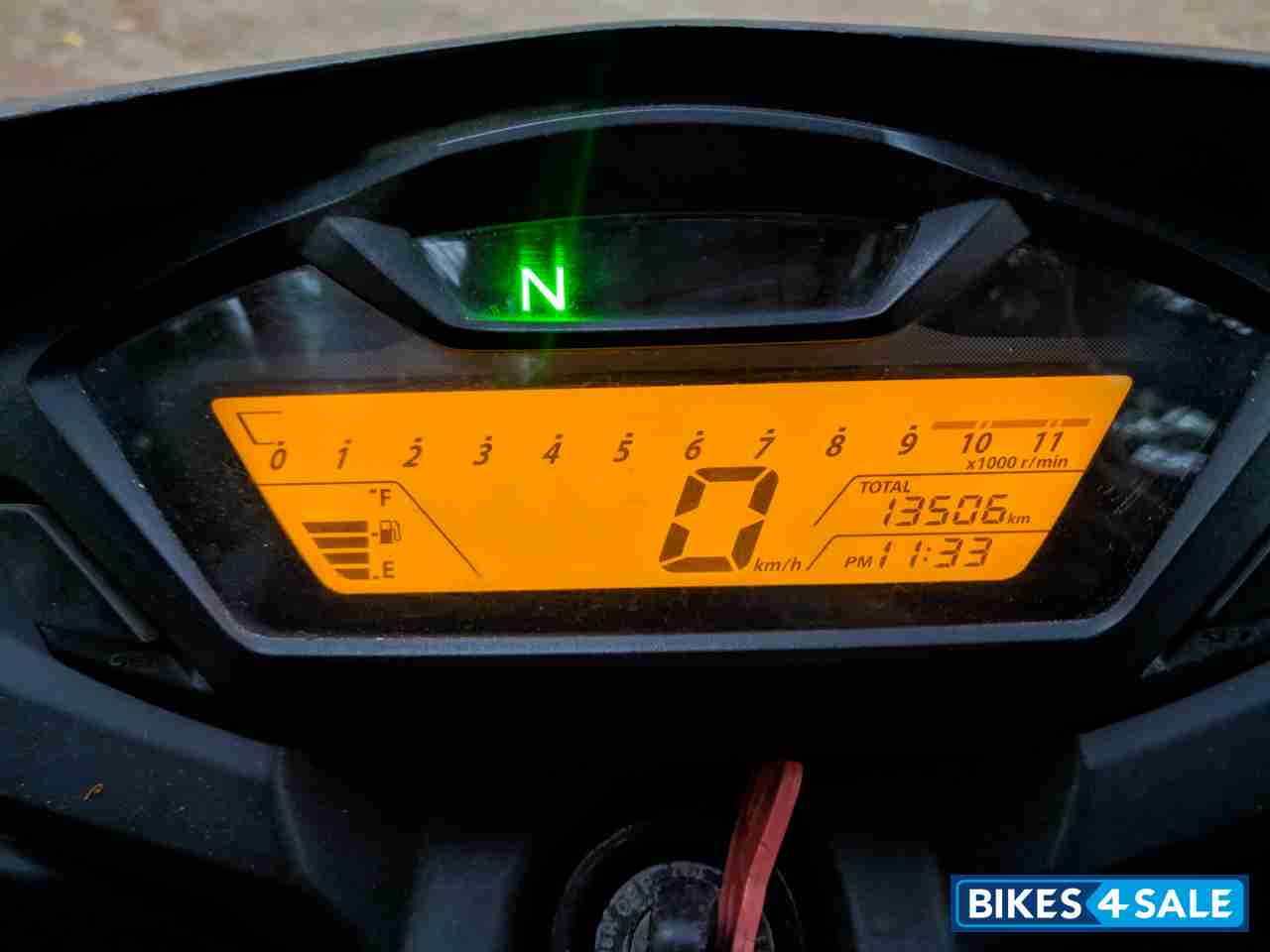 Orange And Black Honda CB Hornet 160R