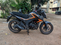 Orange And Black Honda CB Hornet 160R