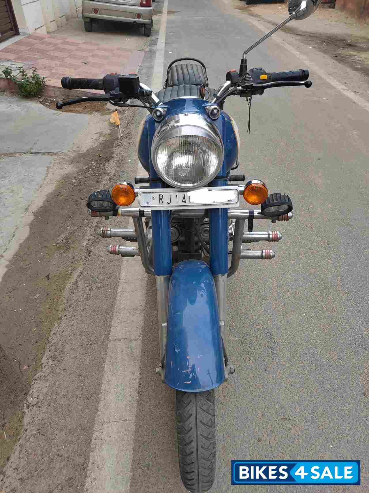 Blue Royal Enfield Classic 350
