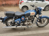 Blue Royal Enfield Classic 350