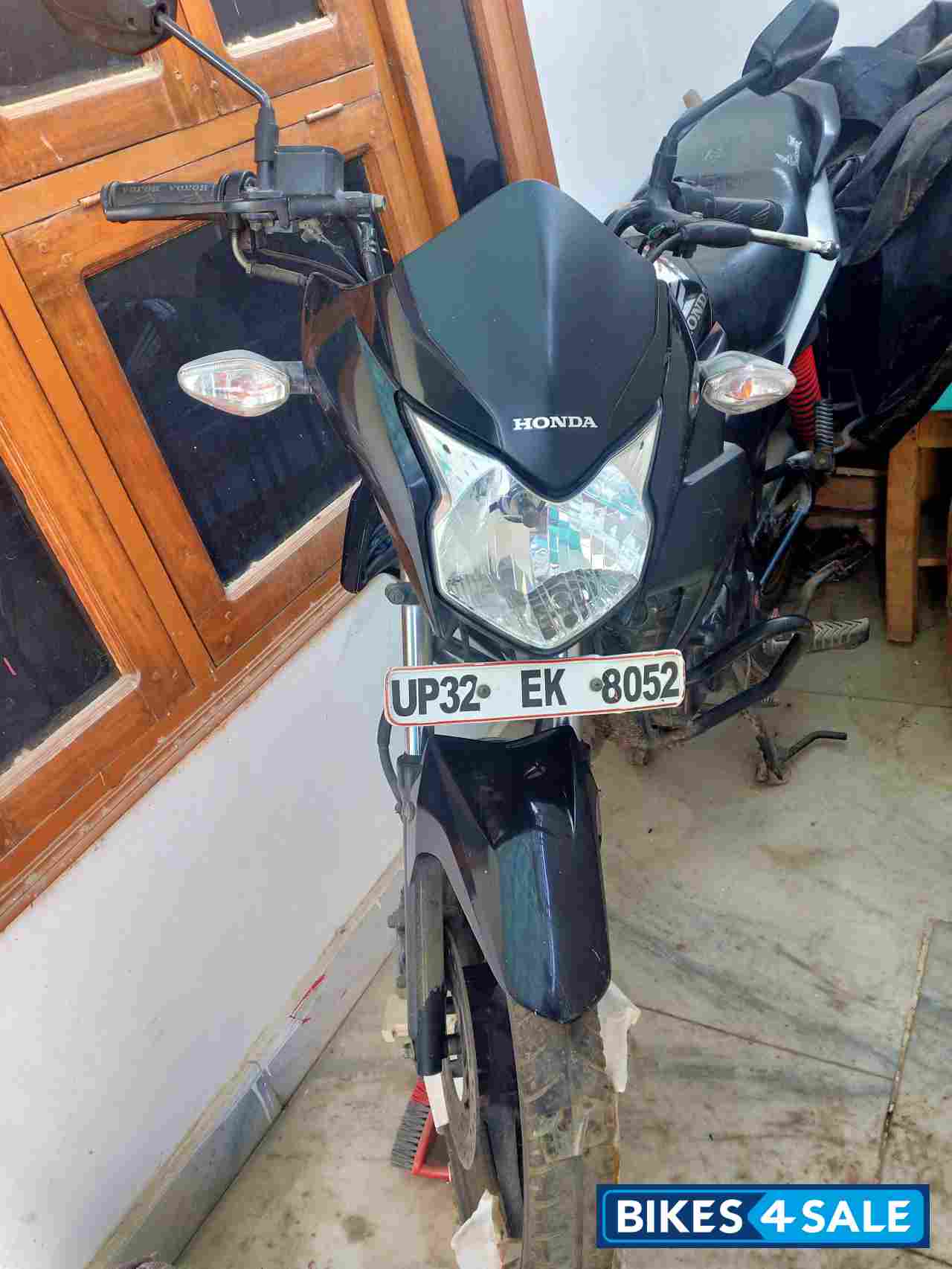 Black Honda CB Twister