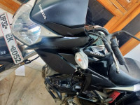 Black Honda CB Twister