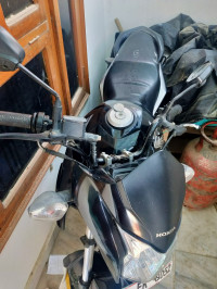 Black Honda CB Twister