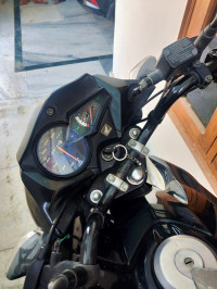 Black Honda CB Twister