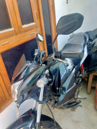 Black Honda CB Twister