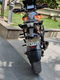 Orange KTM Duke 390