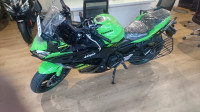 Lime Green Kawasaki Ninja 650R
