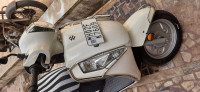 White Suzuki Access 125