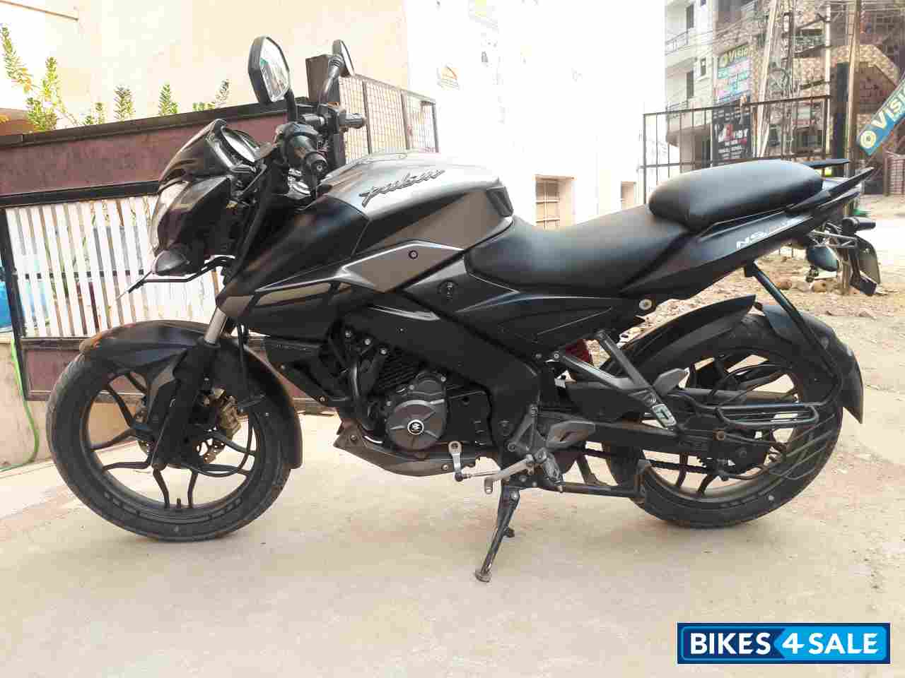 Grey Black Bajaj Pulsar NS 160