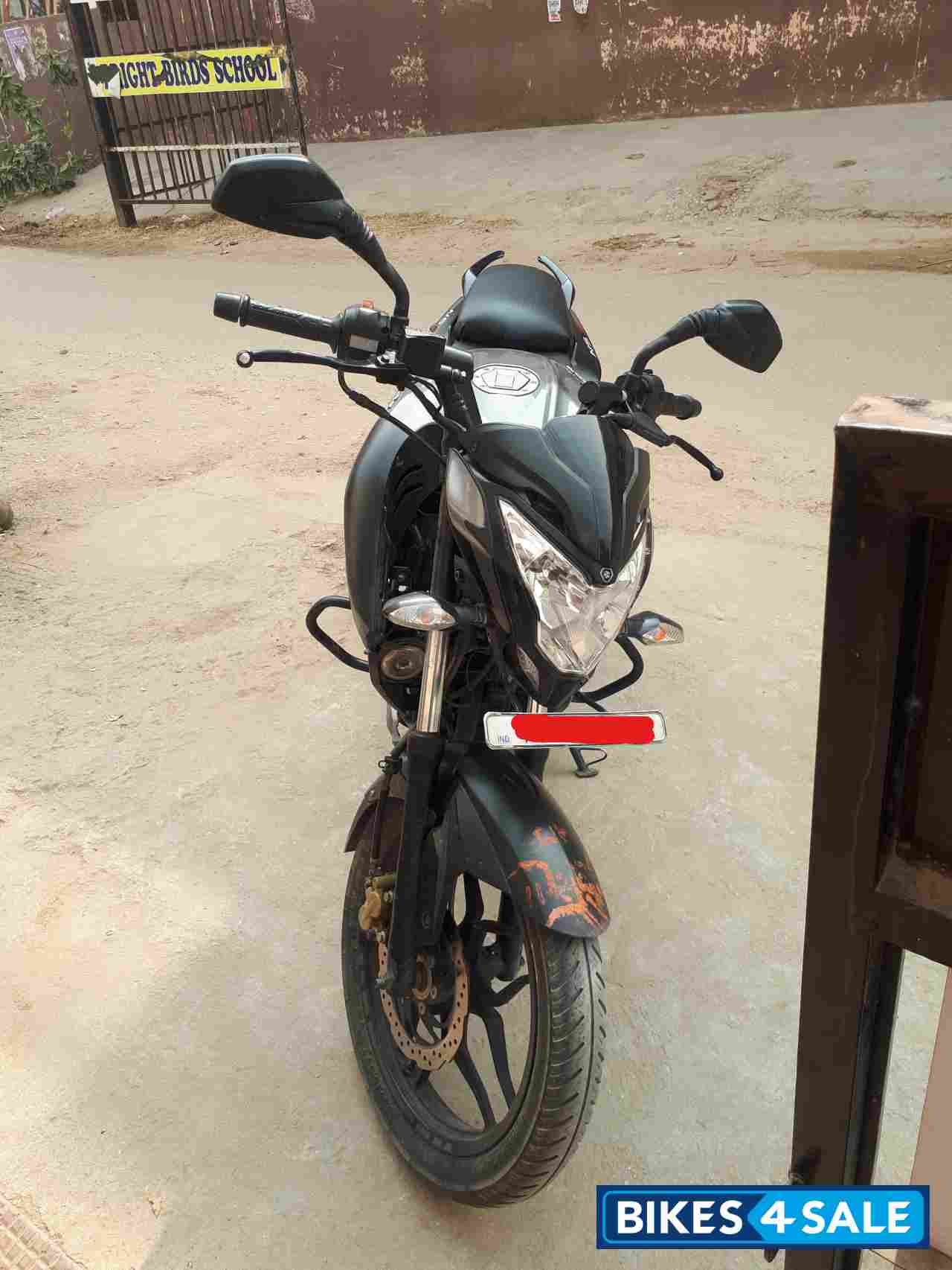 Grey Black Bajaj Pulsar NS 160