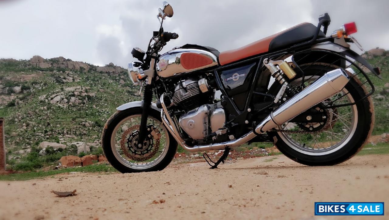 Chrome Royal Enfield Interceptor 650 Twin