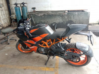Black And Orange KTM RC 200