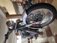 Silver Royal Enfield Classic 500