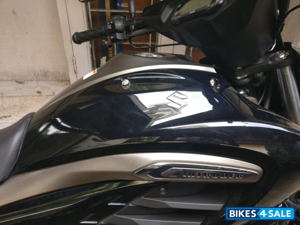 Black With Silver Suzuki Intruder 150