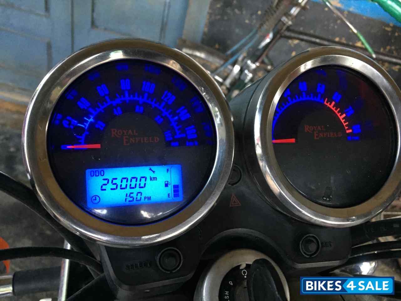 Mat Black Royal Enfield Thunderbird 500