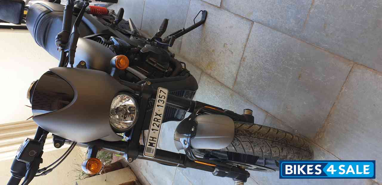 Grey Harley Davidson Street Rod