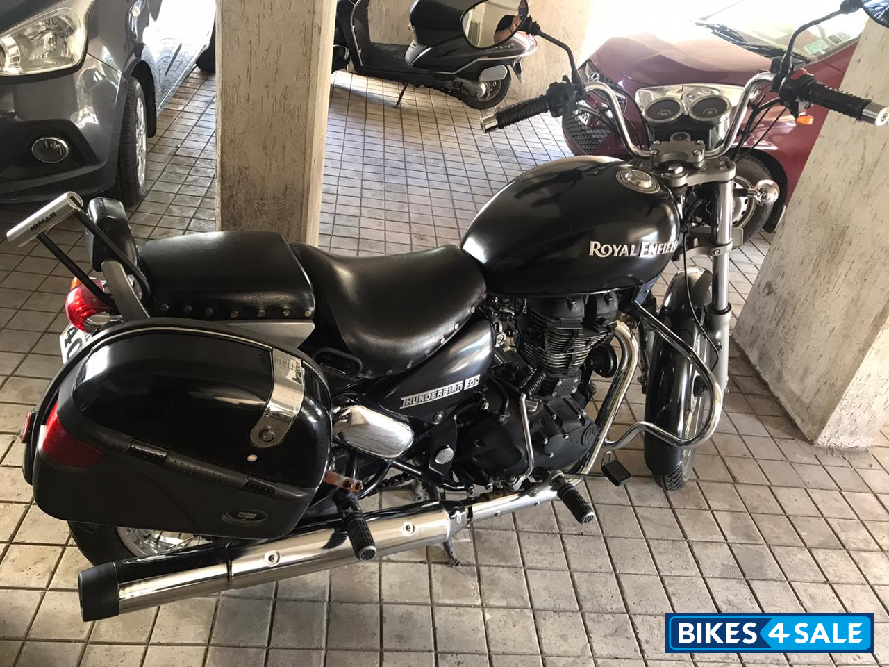 Matt Black Royal Enfield Thunderbird 500