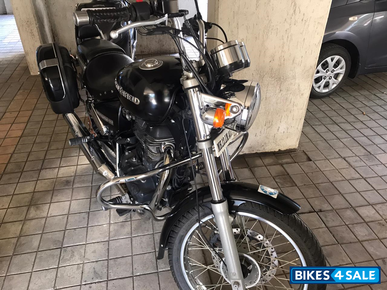 Matt Black Royal Enfield Thunderbird 500