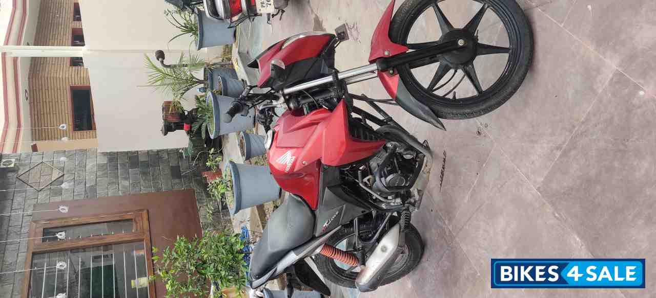 Red Honda CB Twister