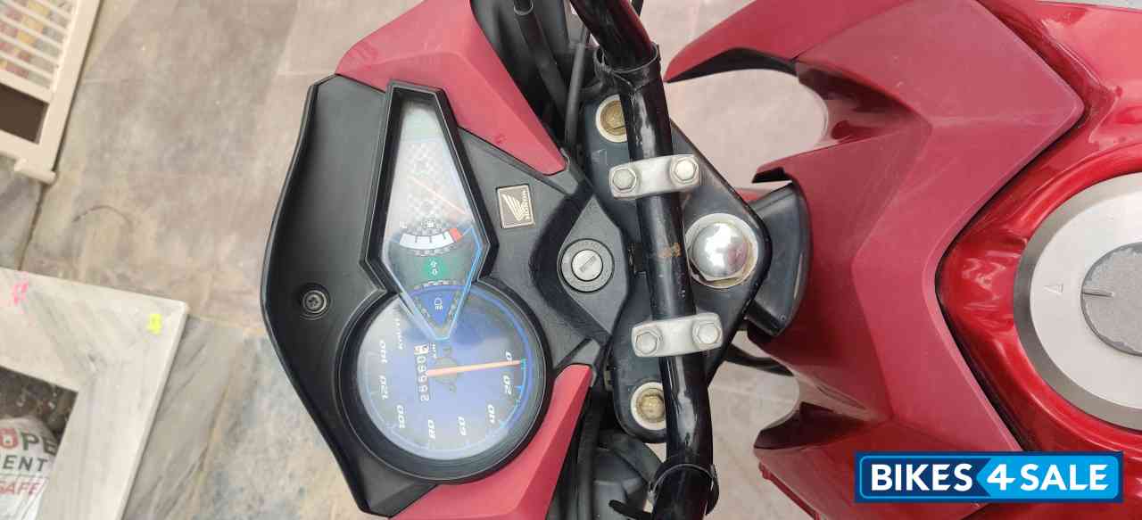 Red Honda CB Twister