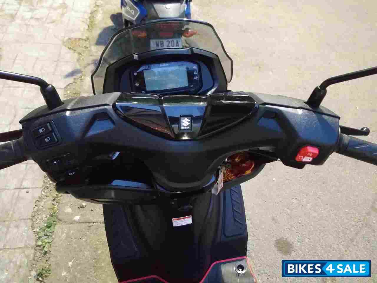 Black Mat Finish Suzuki Burgman Street BS6
