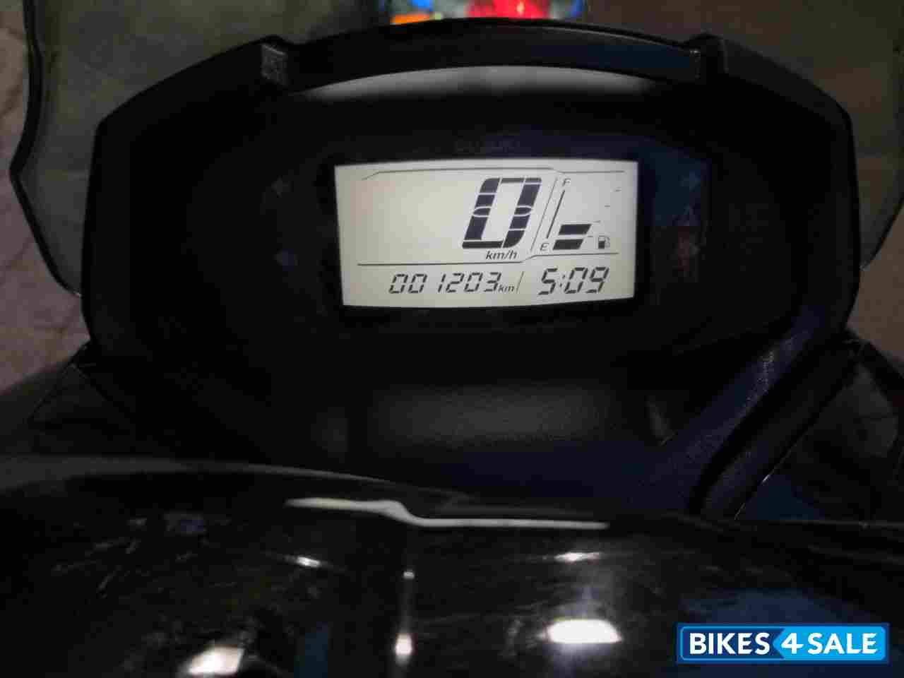 Black Mat Finish Suzuki Burgman Street BS6