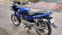 Blue Bajaj Pulsar 150 DTSi