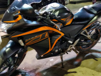 Black And Orange Honda CBR 250R