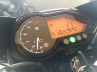 Gray & Blue Bajaj Pulsar 125 Neon