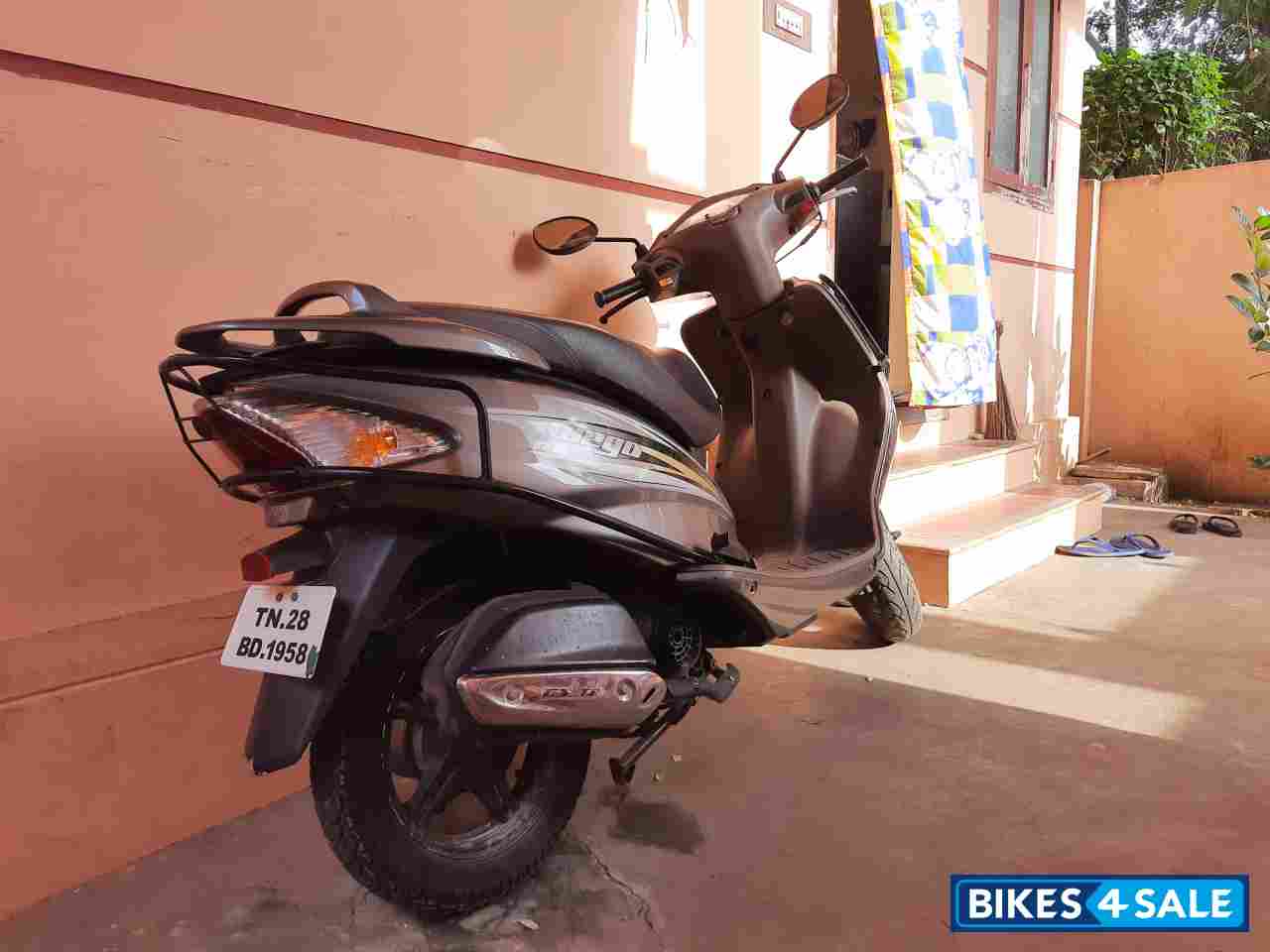 Metalic Grey TVS Wego