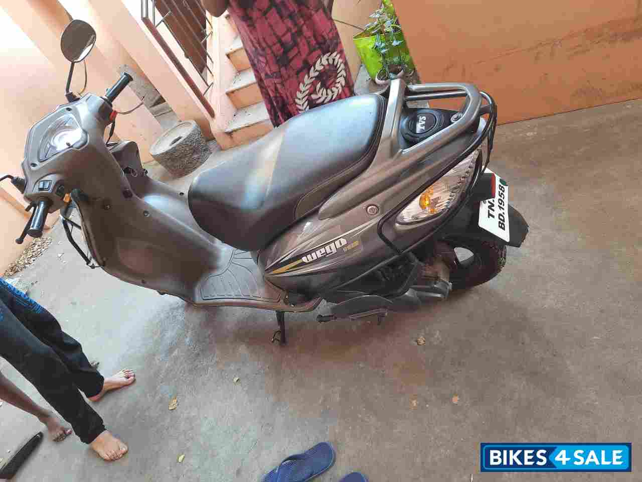 Metalic Grey TVS Wego