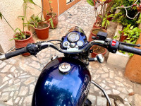 Blue Royal Enfield Bullet Electra