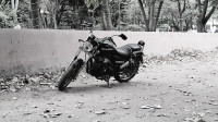Black Royal Enfield Thunderbird 350
