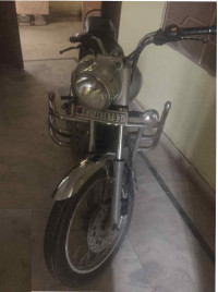 Silver Royal Enfield Bullet Electra Twinspark