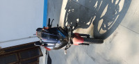 Red And Black Bajaj Pulsar 220F