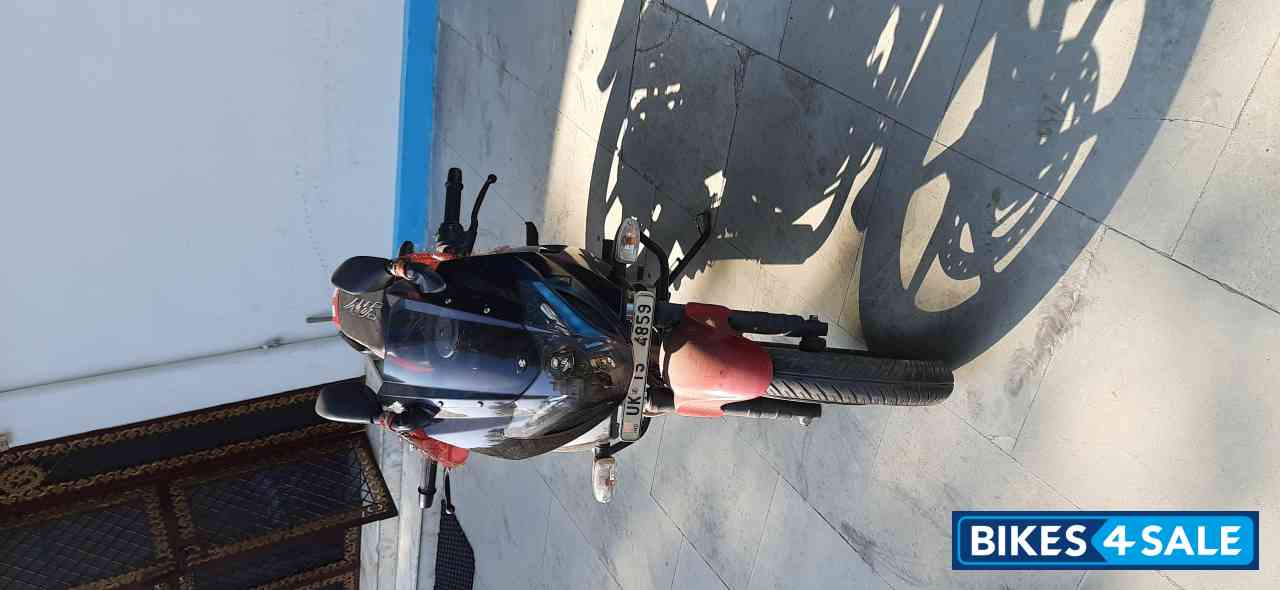 Red And Black Bajaj Pulsar 220F