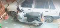 Black Honda Activa