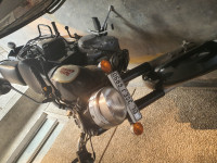 Black Royal Enfield Classic 350 BS VI