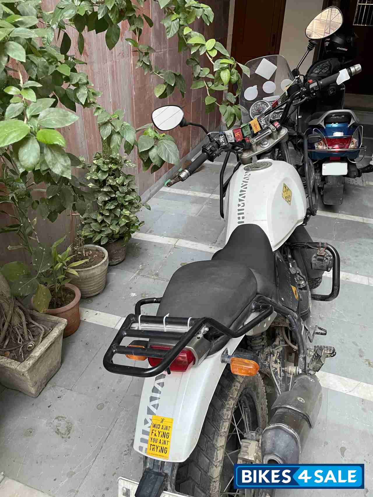 Snow White Royal Enfield Himalayan