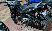 Midnight Black Bajaj Pulsar 150 DTSi
