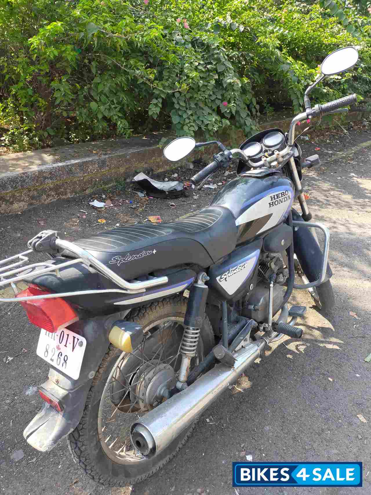 Blue Black Hero Splendor iSmart