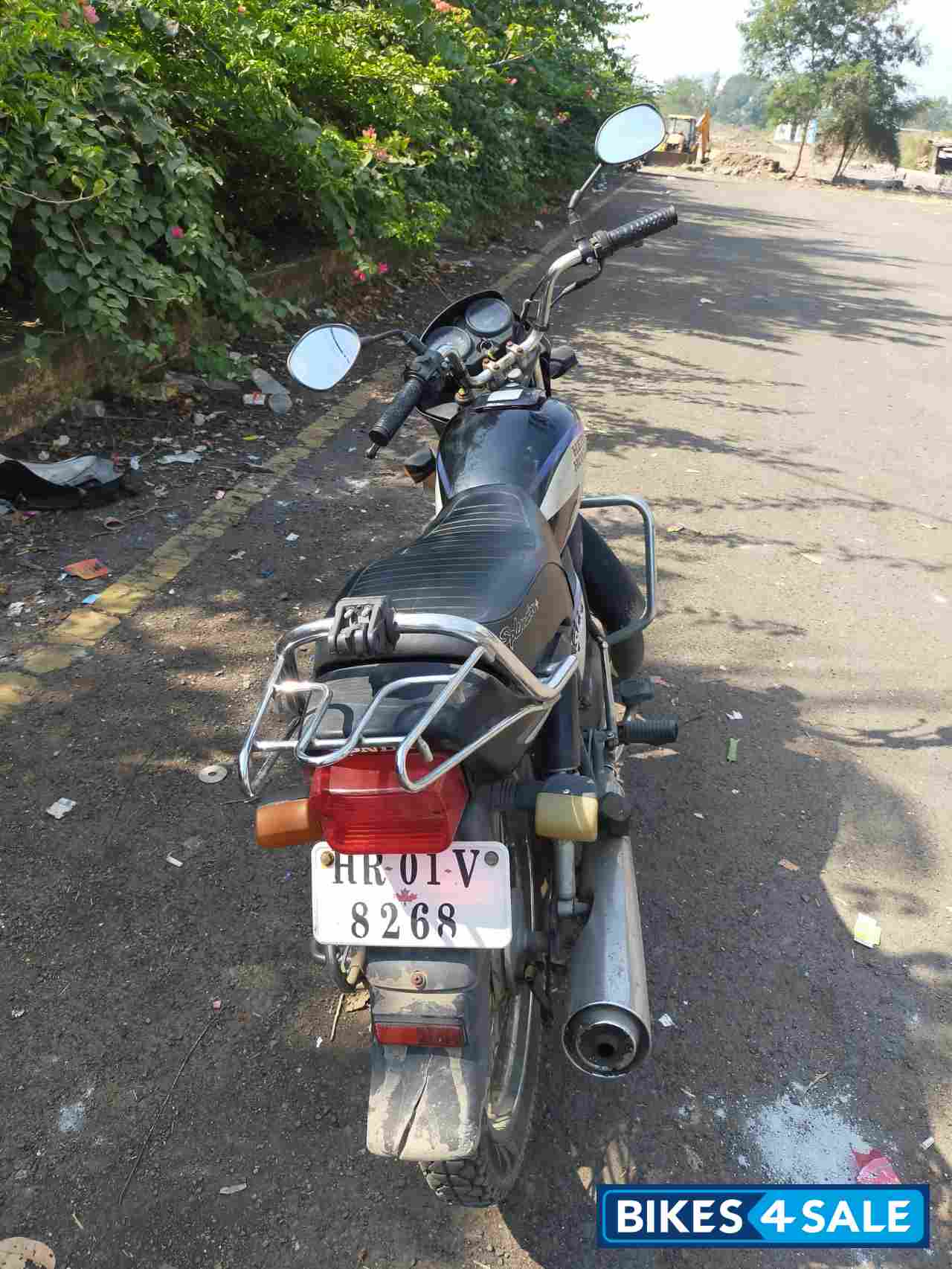 Blue Black Hero Splendor iSmart