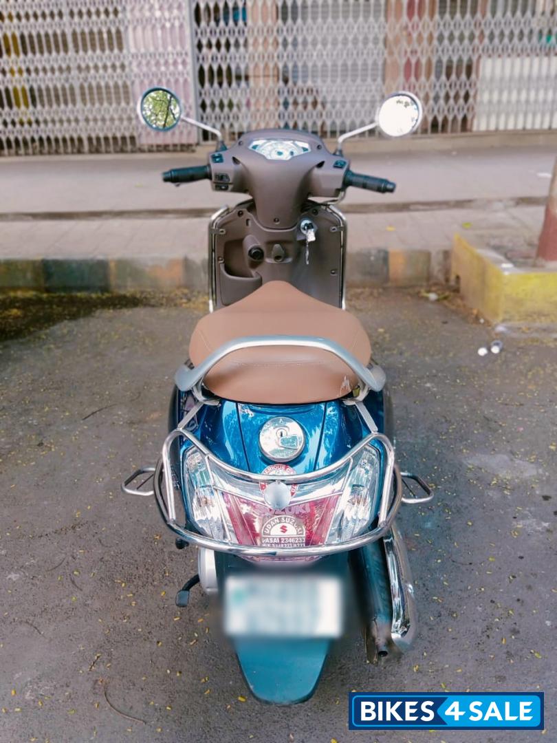 Bluish Green Suzuki Access 125 Special Edition BS6