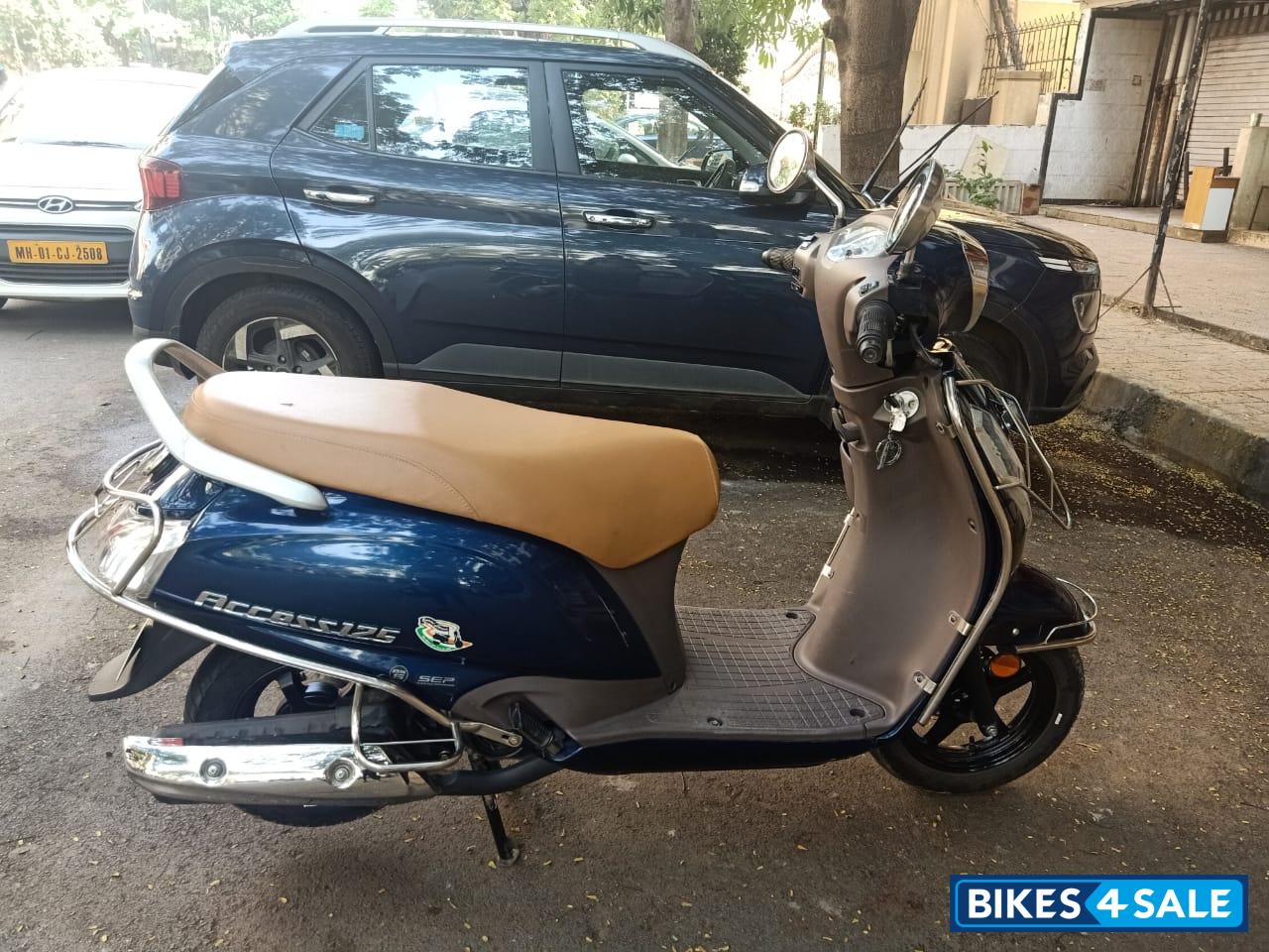 Bluish Green Suzuki Access 125 Special Edition BS6