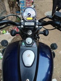 Blue Bajaj Avenger Street 150