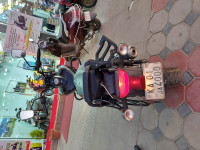 Black And Red Bajaj Avenger Street 220