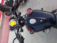 Black And Red Bajaj Avenger Street 220