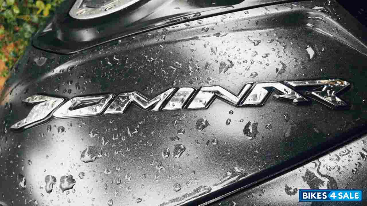 Matte Black Bajaj Dominar 400